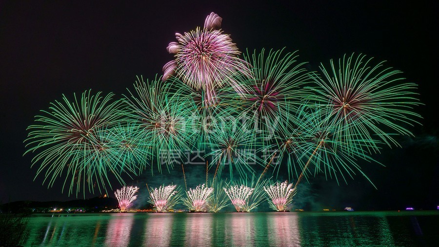 無錫黿頭渚中秋賞月煙花大會